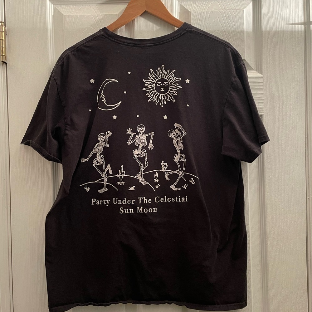Call Your Mother - Celestial Moon Skeleton Tee